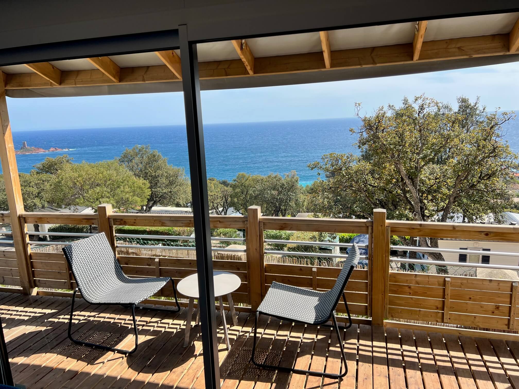 Mobilhome huisje Aragonde Mobilhome huisje Aragonde